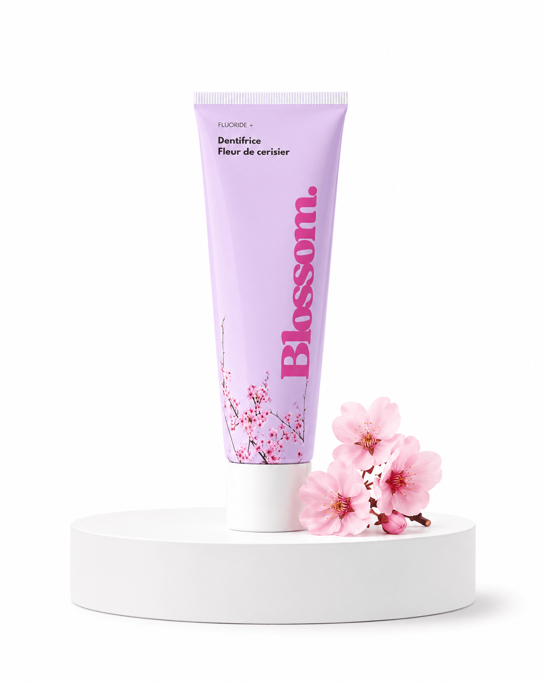 Dentifrice Aromatisé Saveur Fleur de Cerisier Blossom – Adultes 100 ml | Smile Addict 🌸 - Smile Addict
