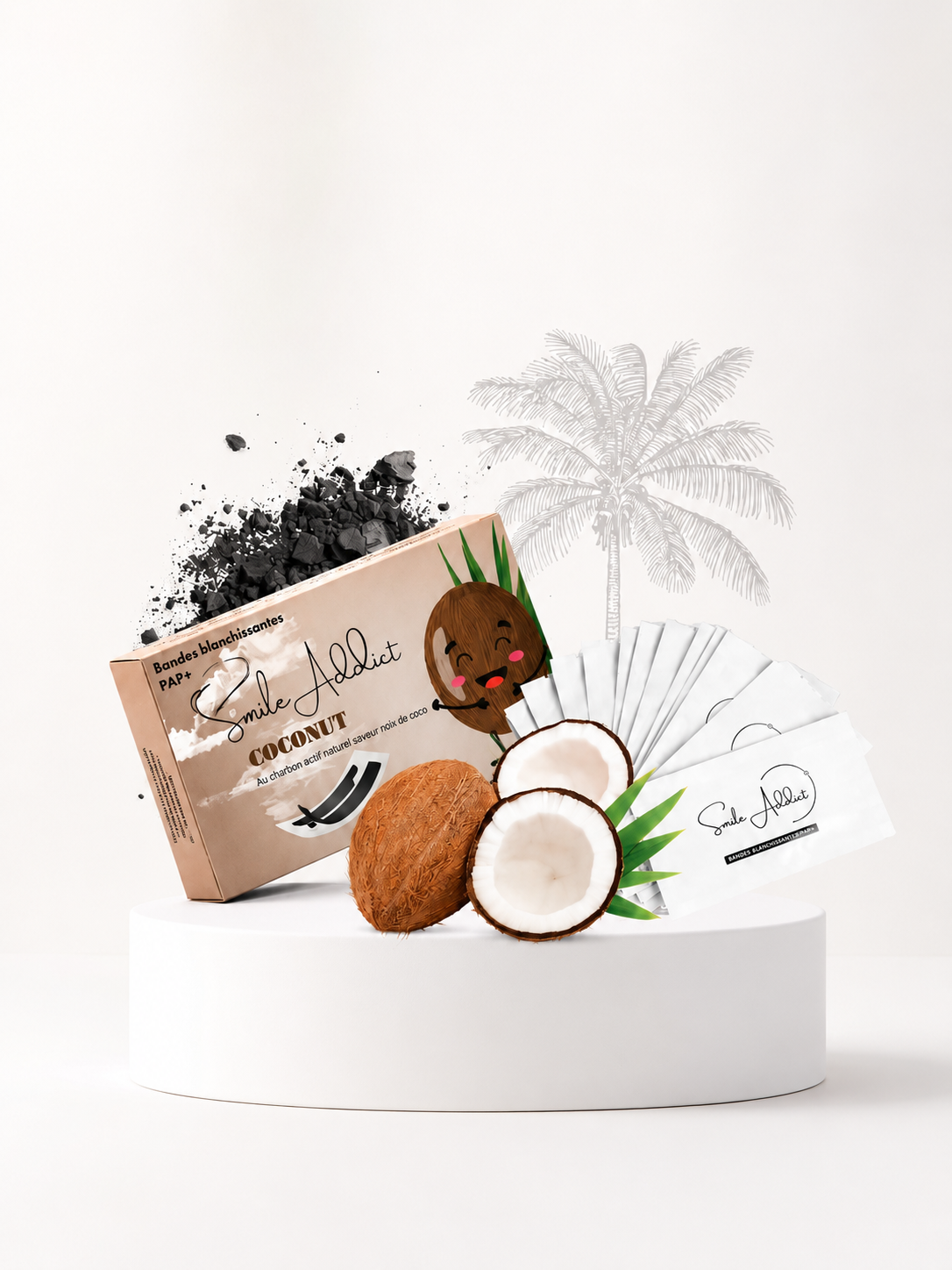 Bandes Blanchissantes - Saveur Noix de Coco