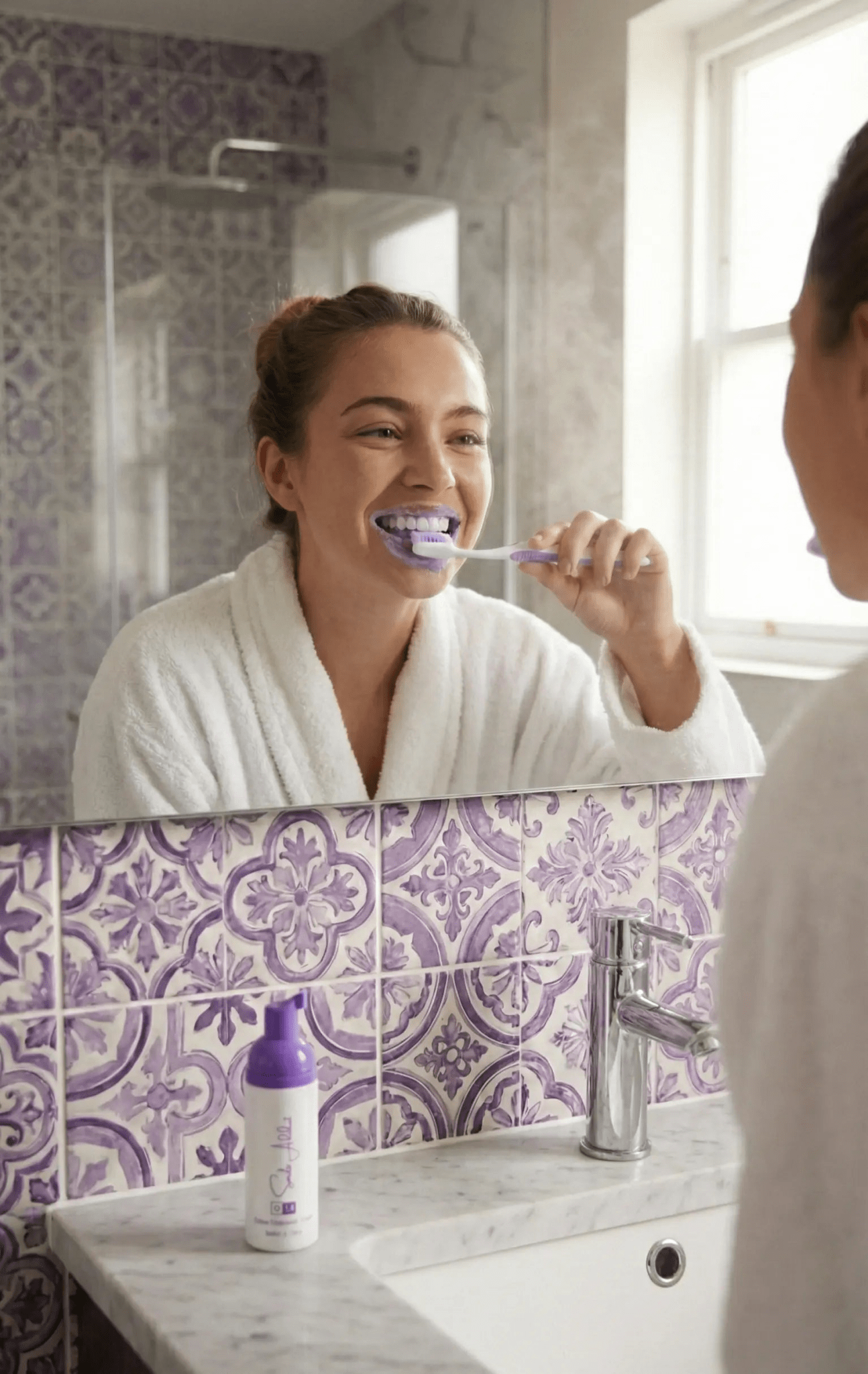 Mousse Blanchissante Smile Addict V34 – Correcteur de Couleur Instantané - Smile Addict