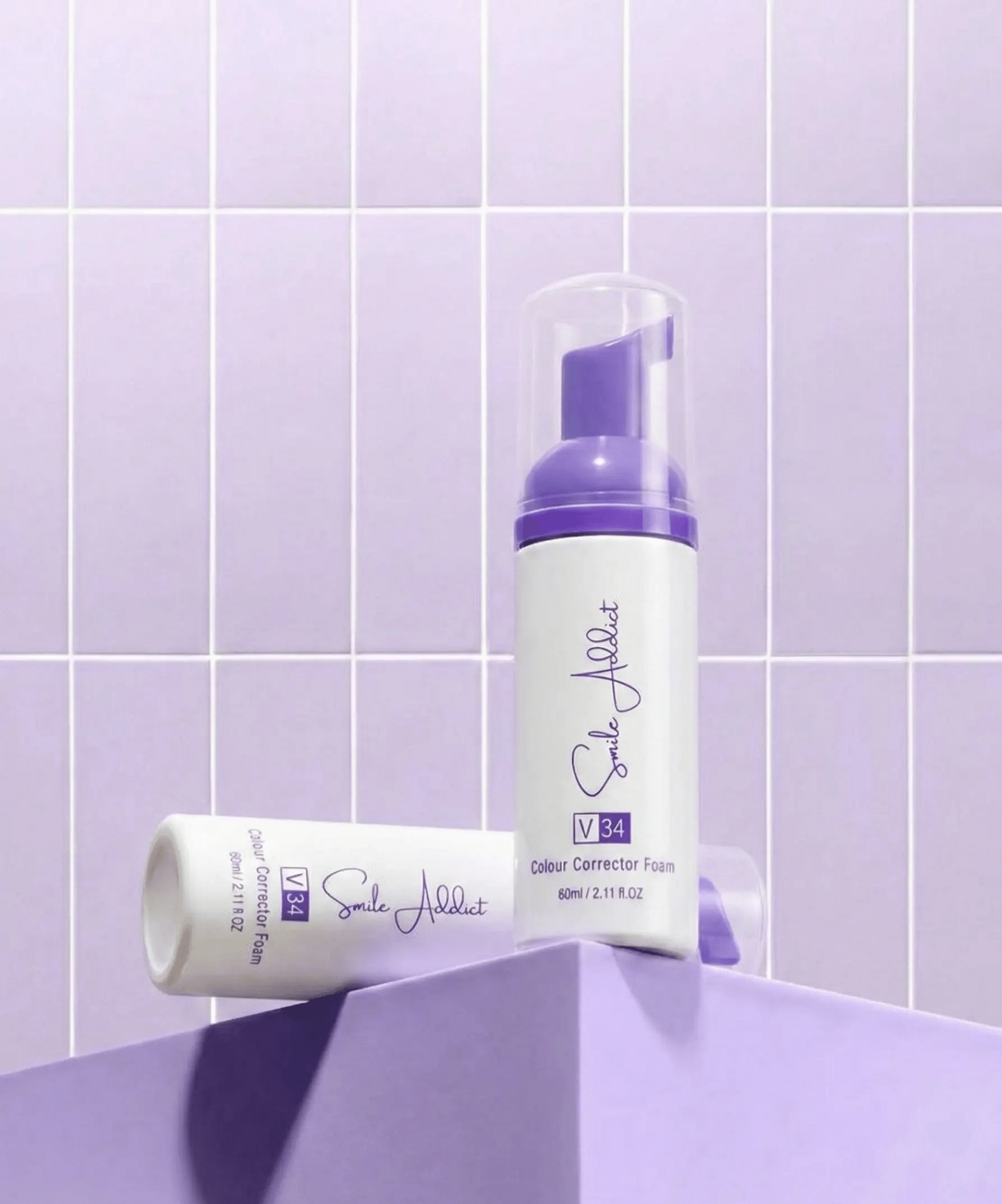 Mousse Blanchissante Smile Addict V34 – Correcteur de Couleur Instantané - Smile Addict