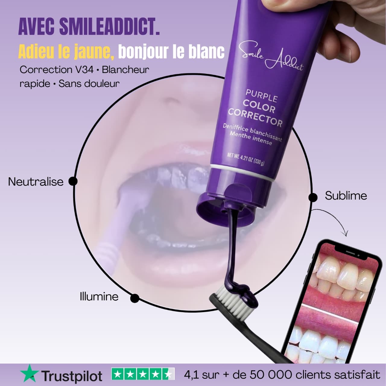 PACK ROUTINE EXPRESS BLANCHEUR — PACK BEST-SELLER SMILE ADDICT - Smile Addict