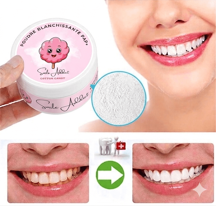Pack Xtreme Blancheur Coton Candy – PAP+ Sans Peroxyde | Smile Addict - Smile Addict