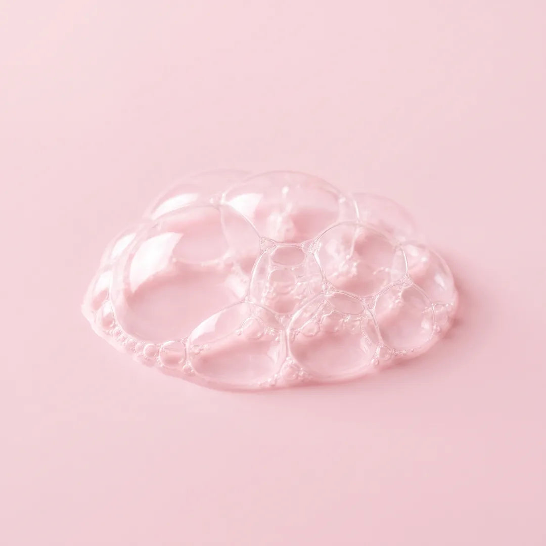 Mousse rose aérienne